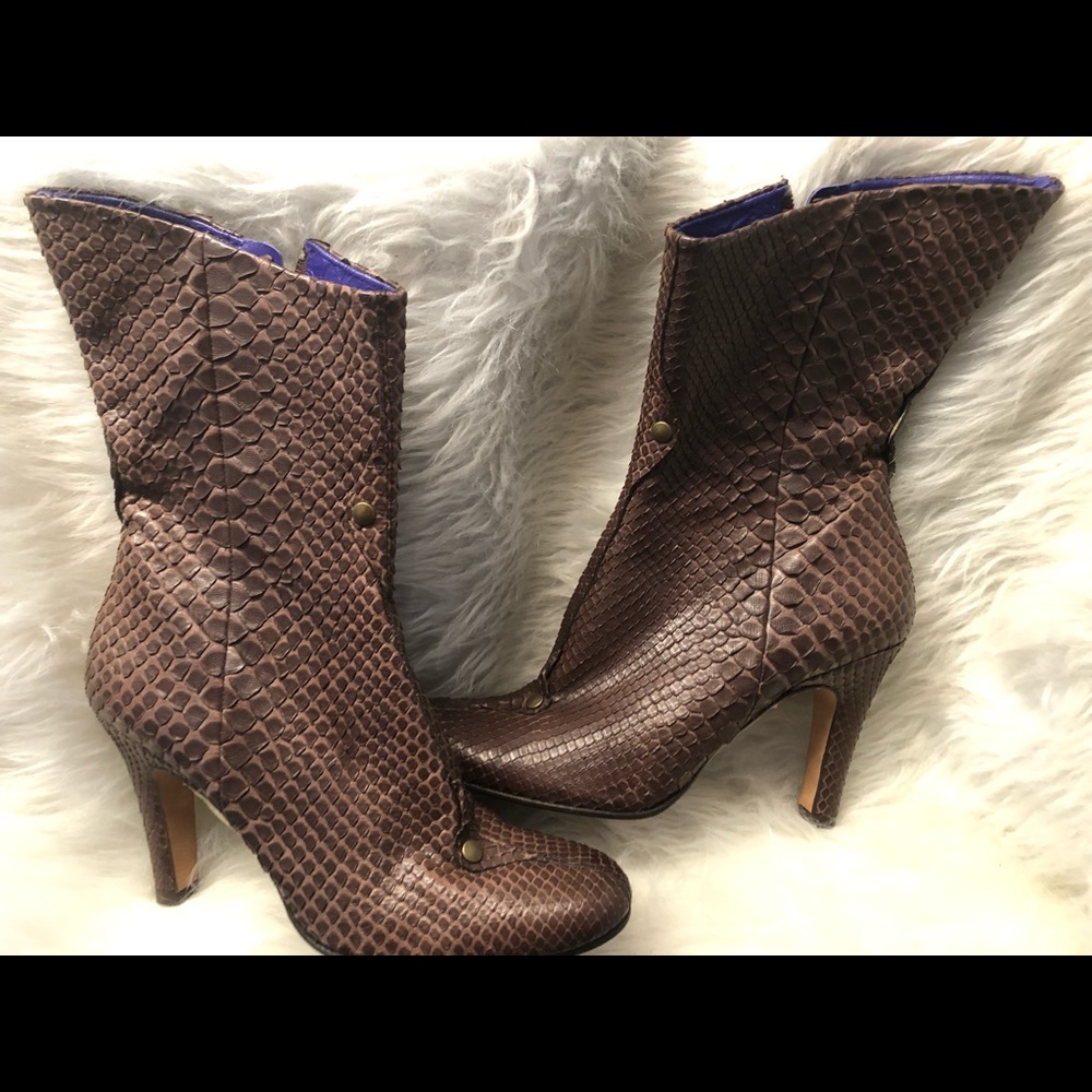 Pedro Garcia Very Special/Rare Python Boots NWT